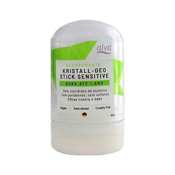 Desodorante Kristall Deo - Stick Sensitive - Alva - 60g