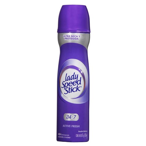 Desodorante Lady Speed Stick Active Fresh Spray 91 G Desodorante Femenino Lady Speed Stick 91 G, Active Fresh Spray