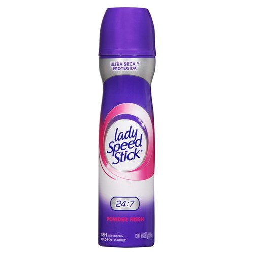 Desodorante Lady Speed Stick Power Fresh Spray 91 G Desodorante Femenino Lady Speed Stick 91 G, Power Fresh Spray