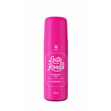 Desodorante Leite de Rosas Spray Tradicional 90ml