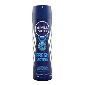 Desodorante Masculino Aerosol Fresh Active 24h - Nivea