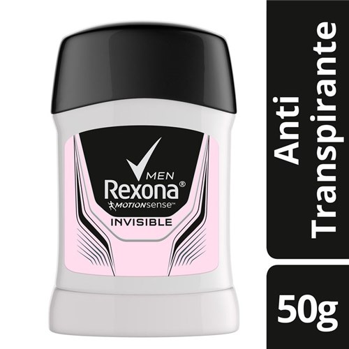 Desodorante Masculino Antitranspirante Invisible Rexona 50 G