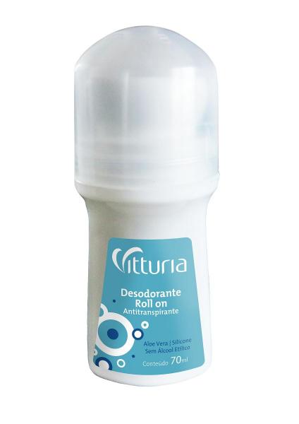 Desodorante Masculino Antitranspirante Roll On Vitturia 70ml