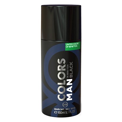 Desodorante Masculino Colors Black Benetton 150ml