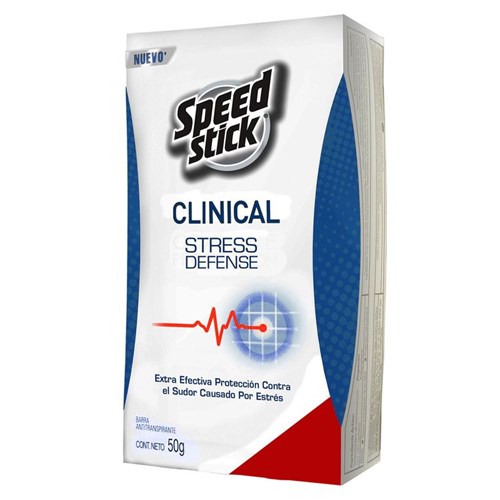 Desodorante Masculino En Barra Speed Stick Clinical 50 G, Stress