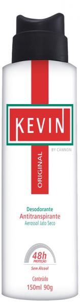 Desodorante Masculino Kevin 150 Ml com 12 - Baston