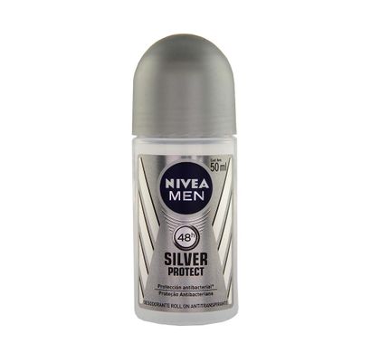 Desodorante Masculino Roll-on Silver Protect 48h 50ml - Nivea