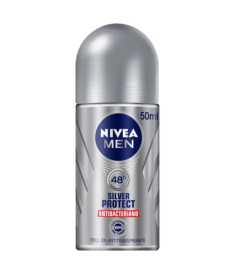 Desodorante Masculino Roll-on Silver Protect 48h - Nivea