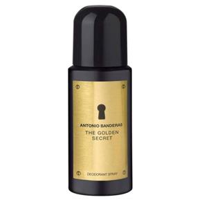 Desodorante Masculino The Golden Secret Antonio Banderas 150Ml