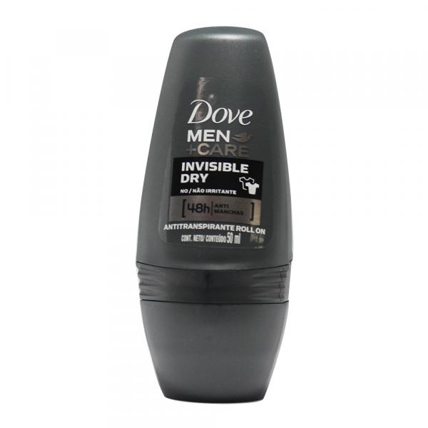 Desodorante Men+Care Roll-On Invisible Dry 50ml - Dove