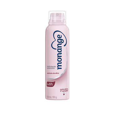 Desodorante Monange Aerosol Hidratação Intensa 90g/150ml