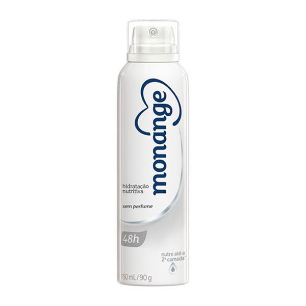 Desodorante Monange Aerosol Sem Perfume - 150ml - Hypermarcas H.p.c