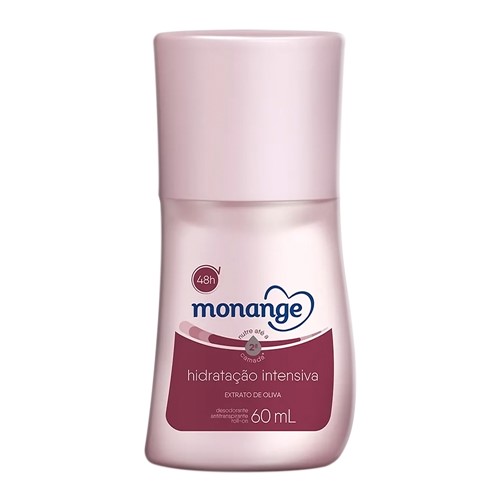 Desodorante Monange Hidratação Intensiva Roll-on Antitranspirante 48h com 60ml