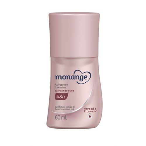 Desodorante Monange Roll-on Hidratante Íntimo Expectorante Oliva 60mlp