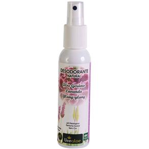 Desodorante Natural Aloe Gerânio Livealoe 120 Ml