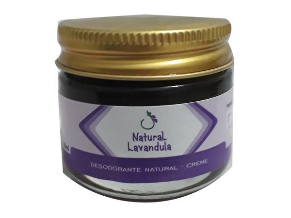 Desodorante Natural Creme - Natural Lavandula