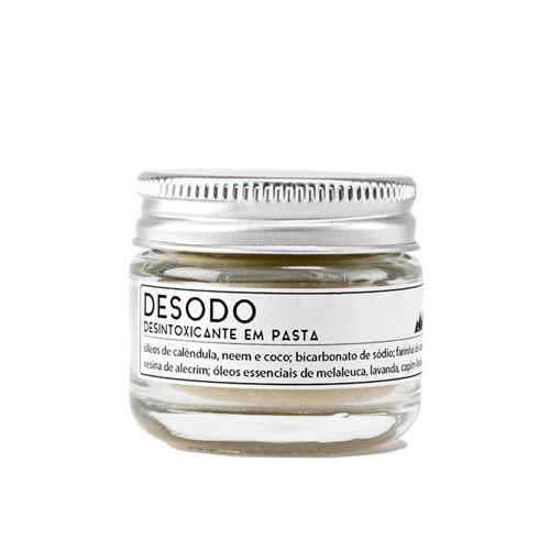 Desodorante Natural em Pasta - Desintoxicante