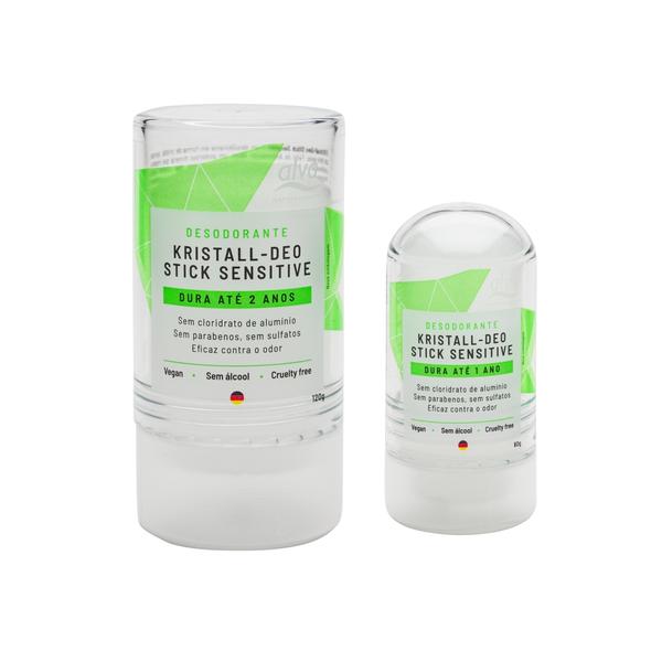 Desodorante Natural Pedra Cristal Alva Alemanha Kit 120g+60g - Alva Naturkosmetic