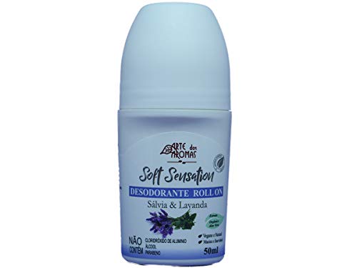 Desodorante Natural Roll On Salvia e Lavanda 50 Ml