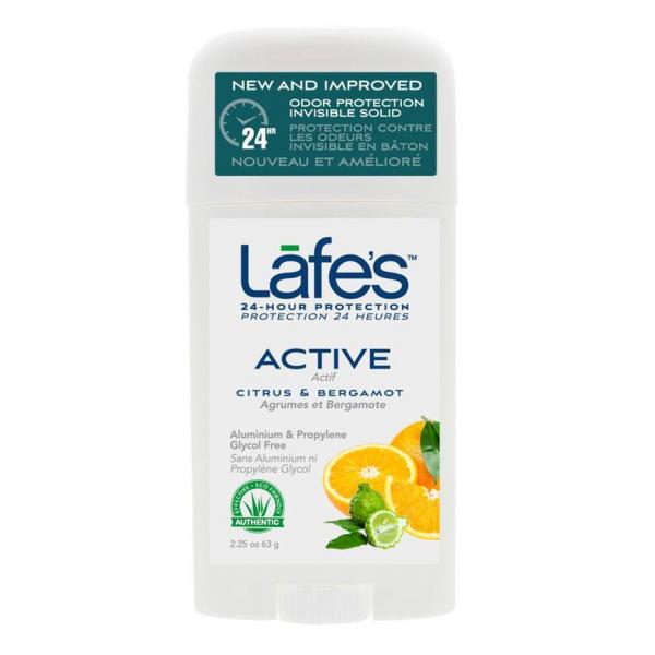 Desodorante Natural Stick Retrátil Active - 63 Mg - Lafes - Lafes Natural Body Care