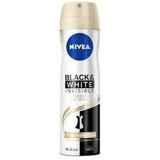 Desodorante Nivea Aero Black White Toque de Seda Feminino 150ml