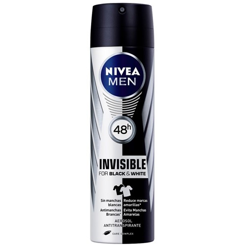 Desodorante Nivea Aero Invisible Black&White For Men