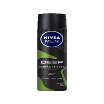Desodorante Nivea Aerosol Deep Citrus 150ml