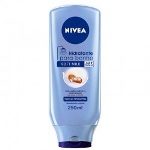 Desodorante Nivea Body Banho Soft Milk - 250Ml