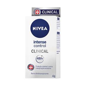 Desodorante Nivea Clinical Intense Control Stick - 42g