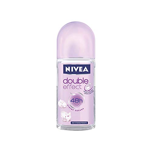 Desodorante Nivea Double Effect Roll-On 50g, Nivea