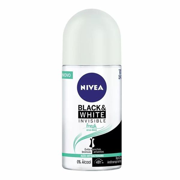 Desodorante Nivea Fem 50ml Invisible B&W - Beiersdorf S/A