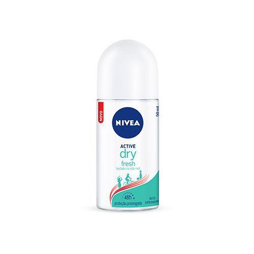 Desodorante Nivea Feminino Roll-on Active Dry Fresh 50ml