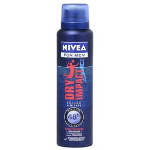 Desodorante Nivea For Men Dry Impact Aerosol - 150ml