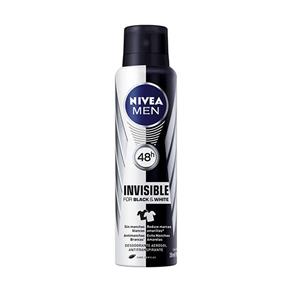 Desodorante Nivea For Men Invisible Black e White Power Aerosol - 150ml