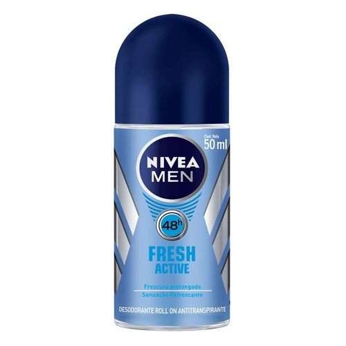 Desodorante Nivea For Men Roll On Fresh Active 50ml