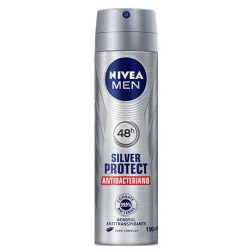 Desodorante Nivea For Men Silver Protect Aer 150