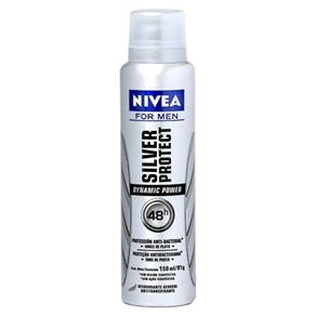 Desodorante Nivea For Men Silver Protect Aerosol - 150ml
