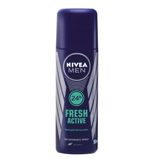 Desodorante Nivea Fresh Active For Men Spray 90ml