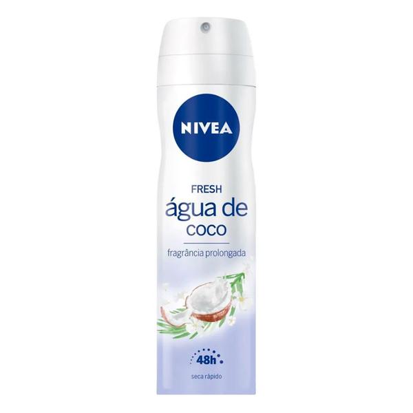 Desodorante Nivea Fresh Água de Coco Aerosol Antitranspirante 48h 150ml