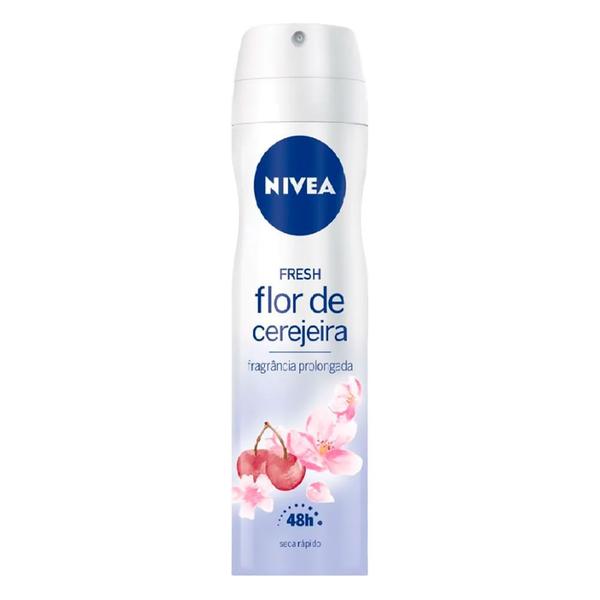 Desodorante Nivea Fresh Flor de Cerejeira Aerosol Antitranspirante 48h 150ml
