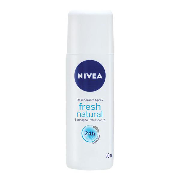 Desodorante Nivea Fresh Natural 24h Spray 90mL