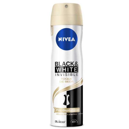 Desodorante Nivea Invisible BlackWhite Toque de Seda 150ml