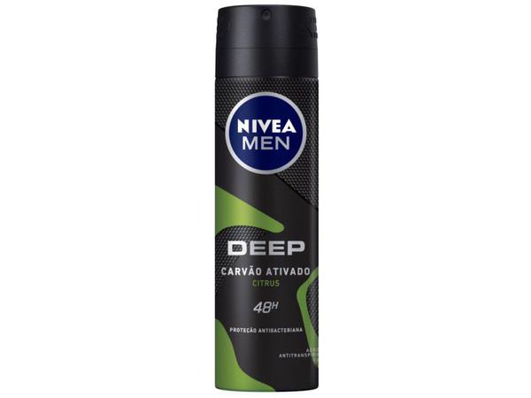 Desodorante Nivea Men Deep Citrus Aerossol - Antitranspirante Masculino 150ml