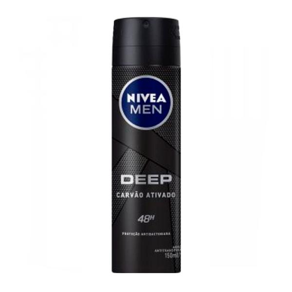 Desodorante Nivea Men Deep Original Aerosol Antitranspirante 48h 150ml