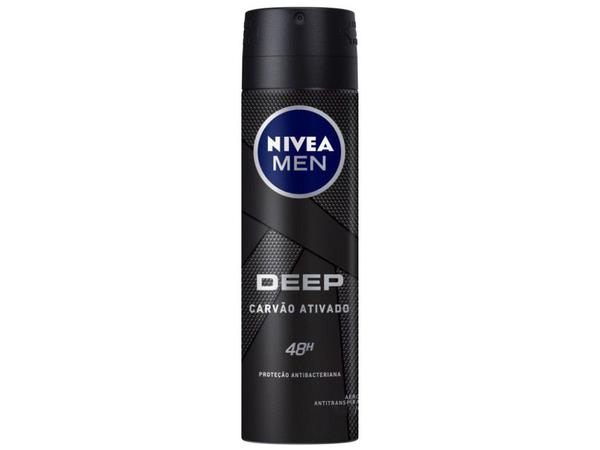 Desodorante Nivea Men Deep Original Aerossol - Masculino 150ml