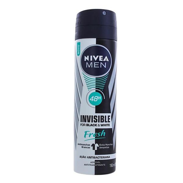 Desodorante Nivea Men Invisible Black & White Fresh 150ml - Beiersdorf S/A