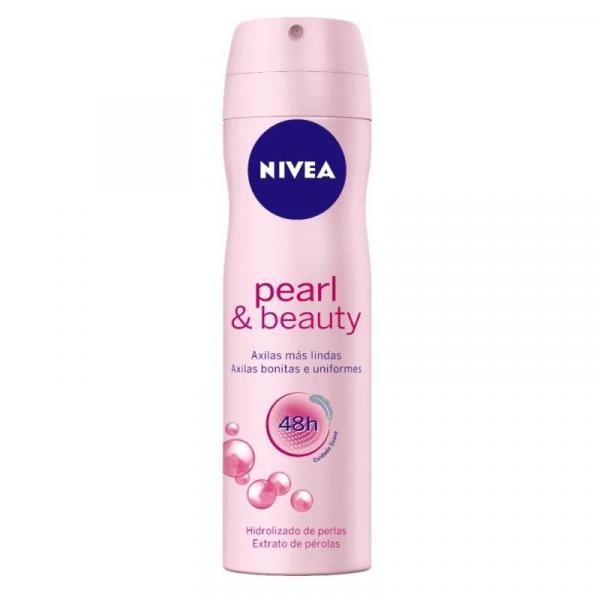 Desodorante Nivea Pearl Beauty Aerosol 150mL - Bdf Nivea Ltda