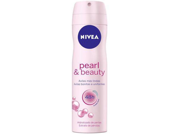 Desodorante Nivea Pearl Beauty Aerossol - Antitranspirante Feminino 150ml