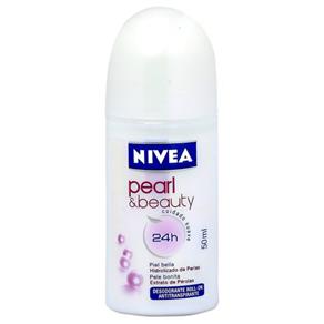 Desodorante Nivea Pearl e Beauty Roll On - 50ml