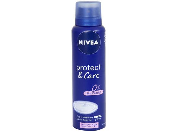 Desodorante Nivea Protect e Care Aerossol - Antitranspirante Feminino 150ml